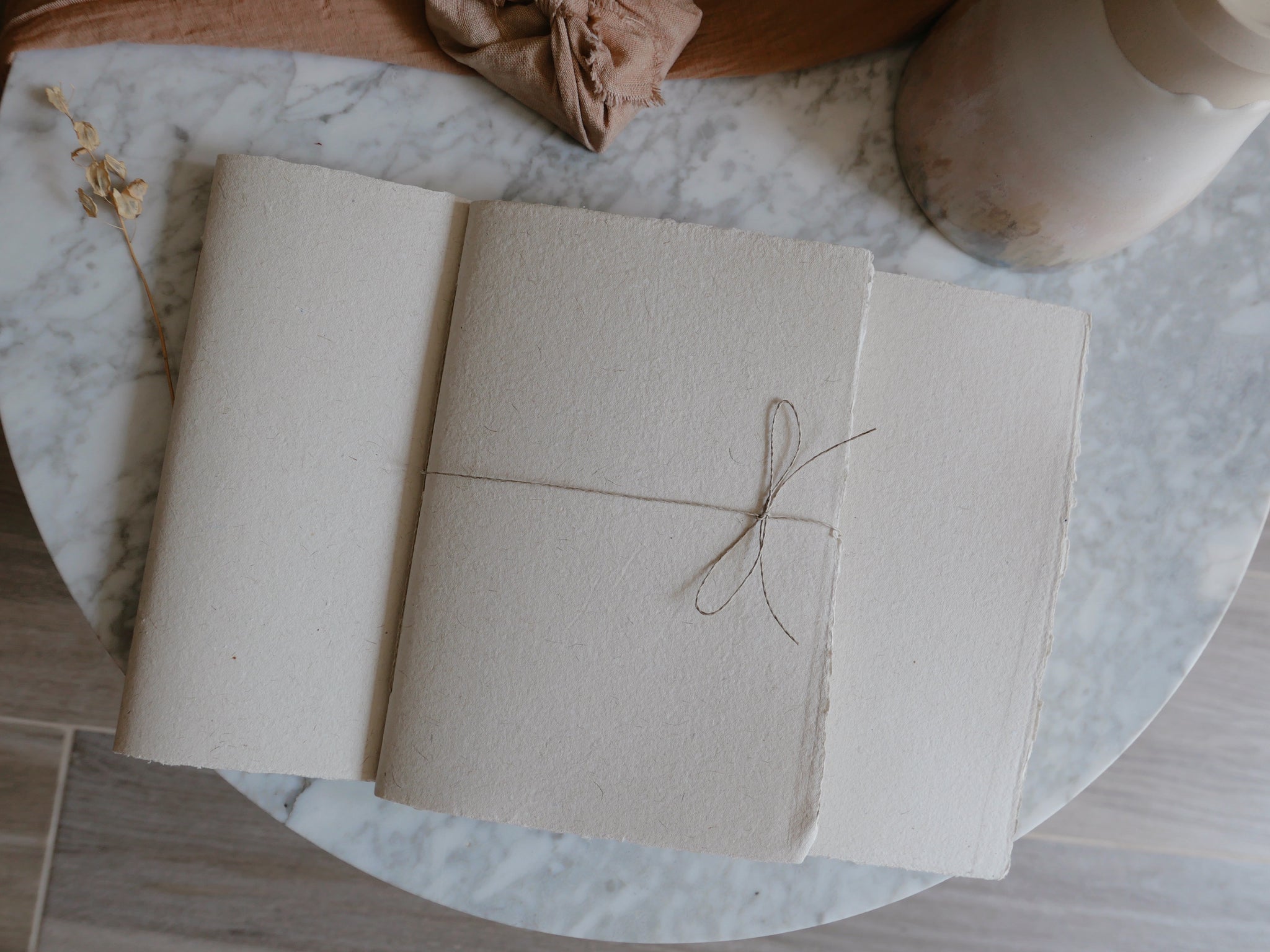 Notebook | Beige Handmade Paper (A5)