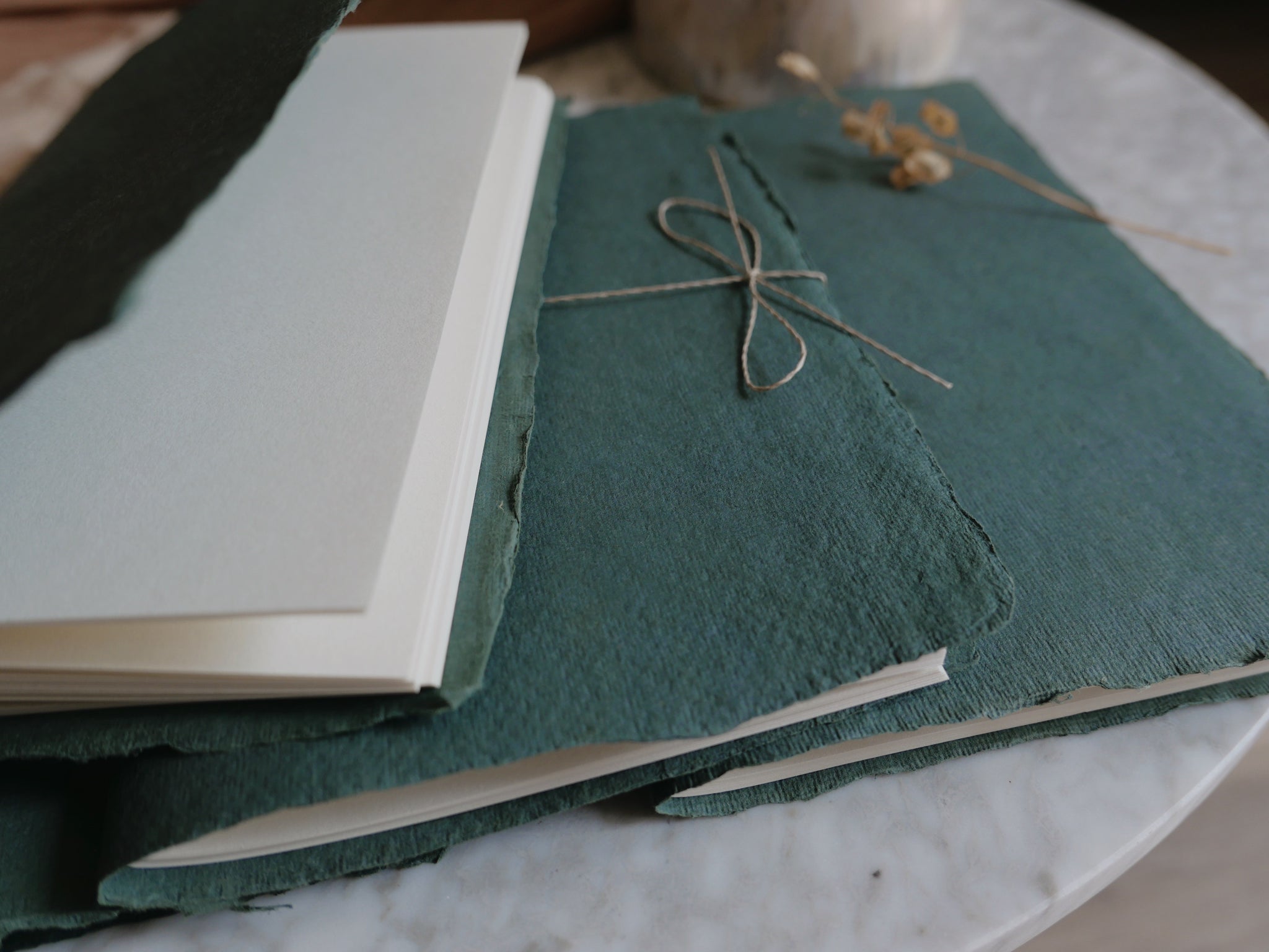 Notebook | Green Handmade Paper (A5)
