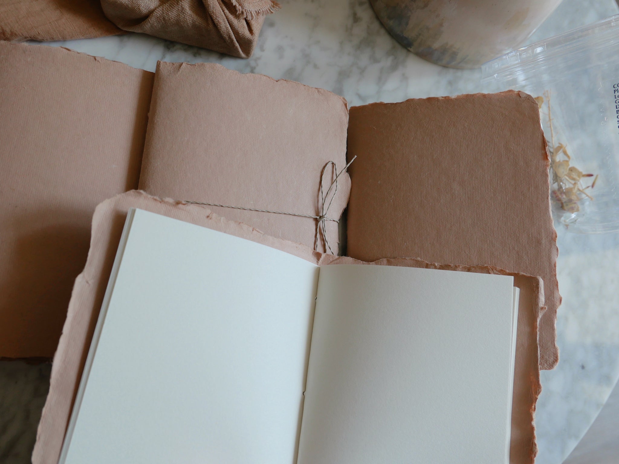 Notebook | Coral Handmade Paper (A6)