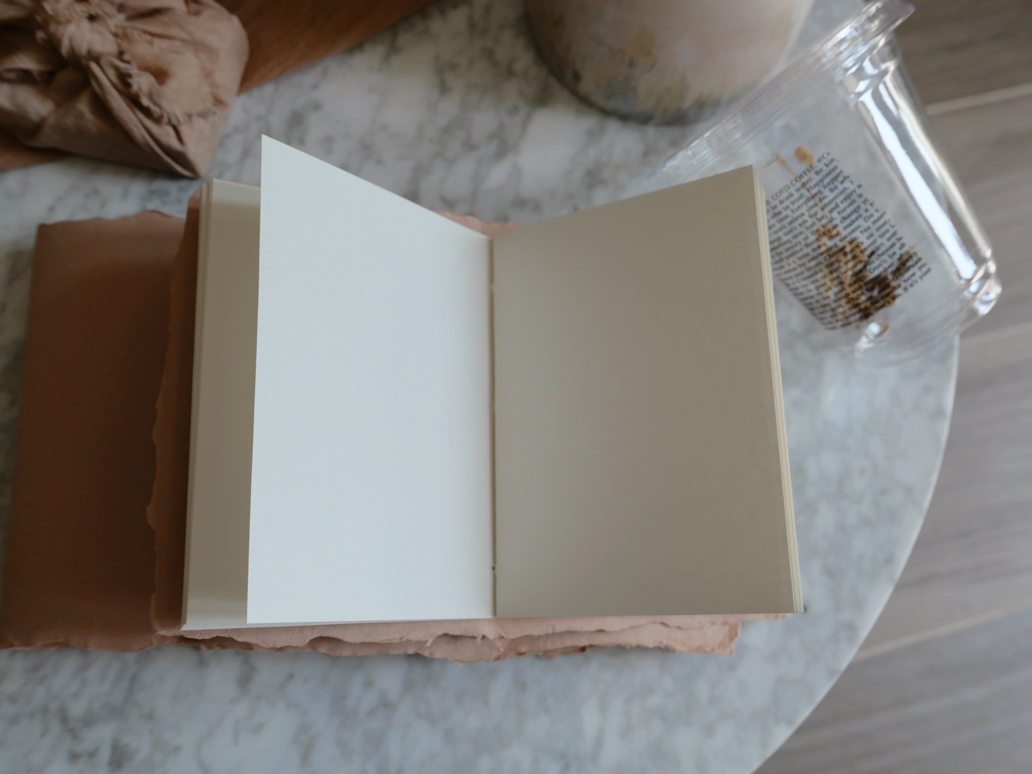 Notebook | Coral Handmade Paper (A6)