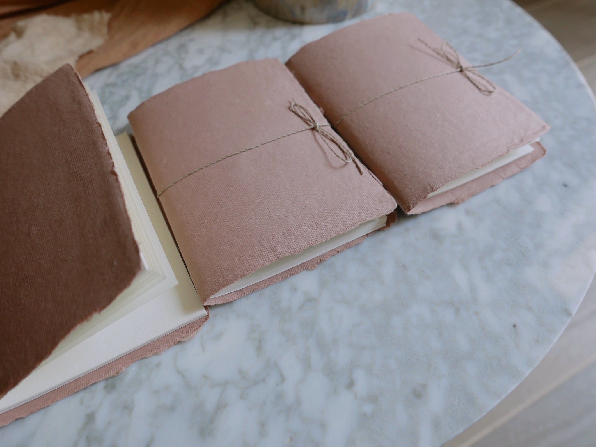 Notebook | Pink Handmade Paper (A6)