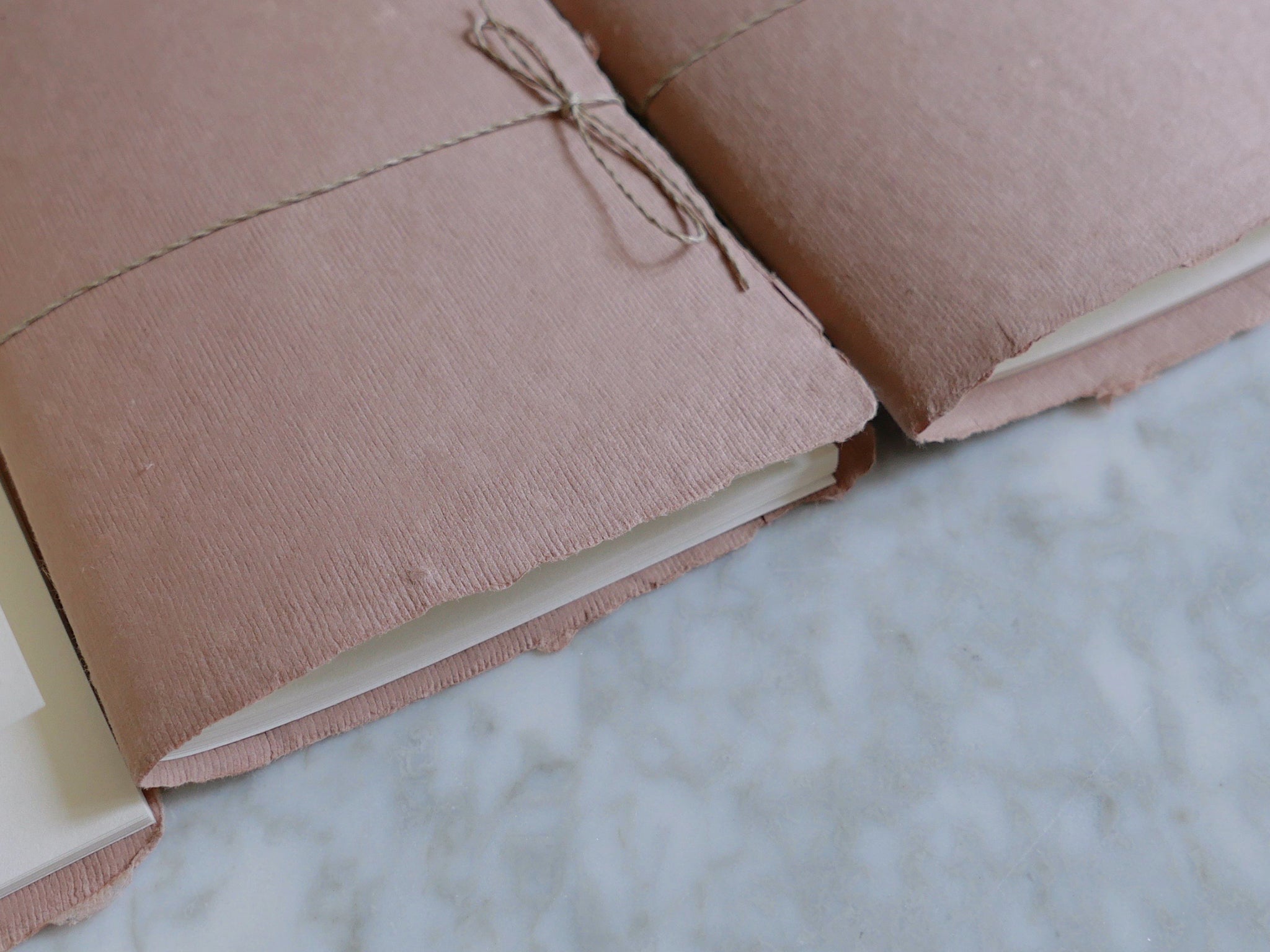 Notebook | Pink Handmade Paper (A6)